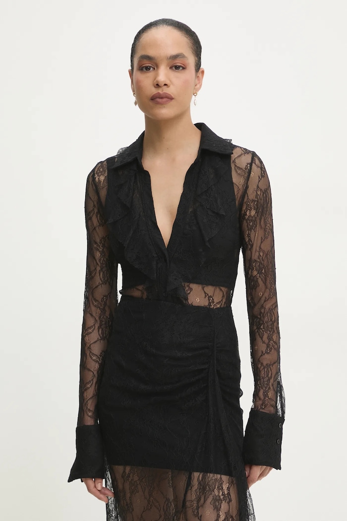 Body Answear.LAB slim černá LD2269.HLK