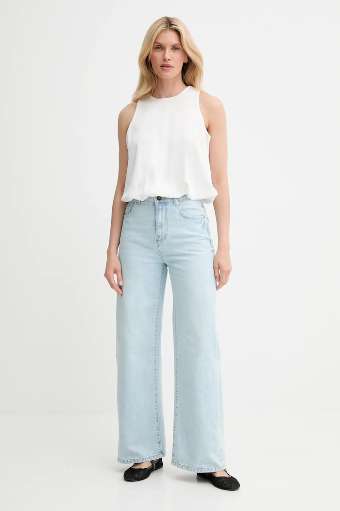 Answear Lab bluza 71663.tos alb WW25