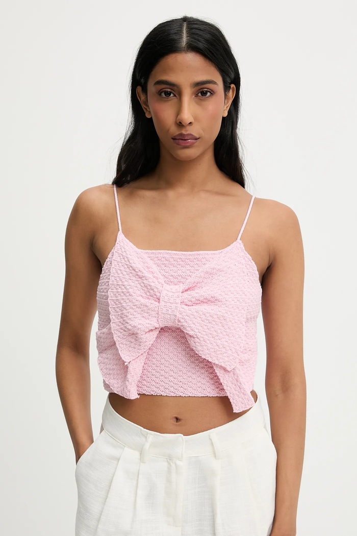 Bluza Answear.LAB bez uzorka roza TT4309Z.tos