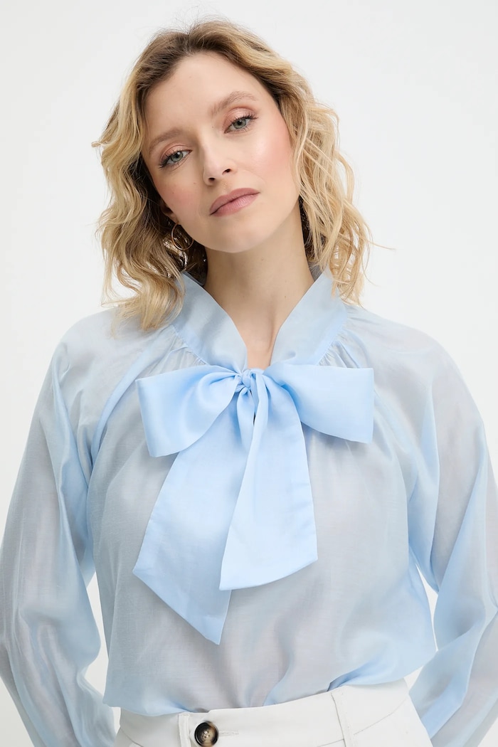 Answear Lab bluza albastru 3800.iak