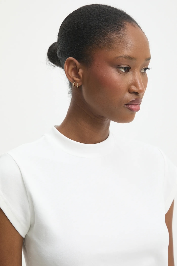 Answear Lab tricou alb 5040.iak