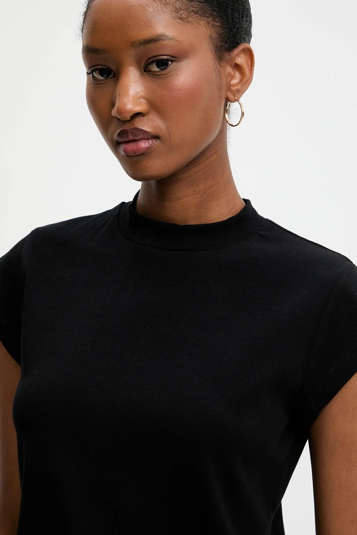 Answear Lab tricou Answear.LAB 5040.iak negru