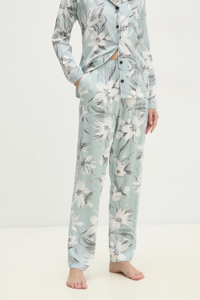 Answear Lab pijama verde 60451.tos