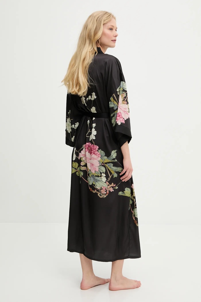 Îmbrăcăminte Answear.LAB Answear Lab halat 1376.CMS negru