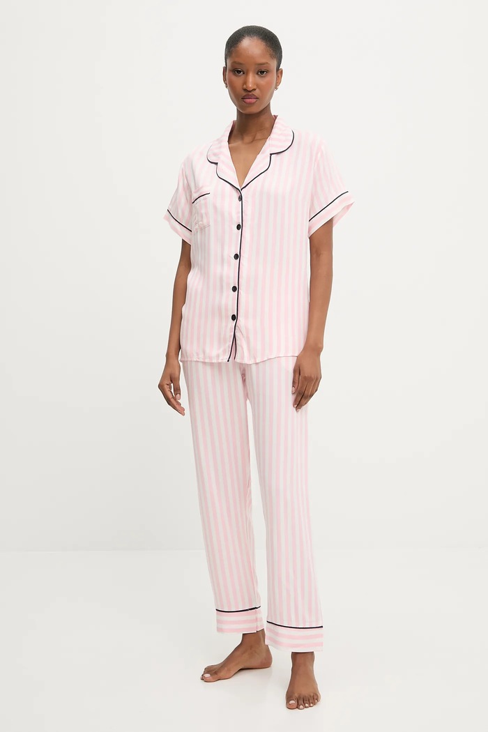 Answear Lab pijama set roz 60228.tos