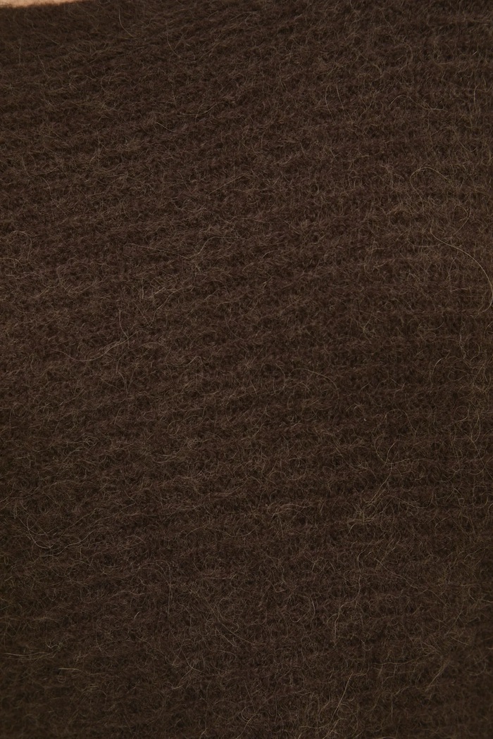 Answear.LAB sweter z wełną ZD0030.HWK brązowy