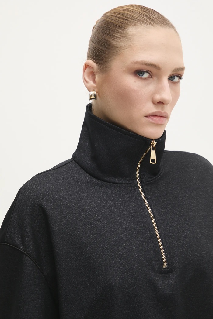 Answear Lab bluza negru esw036.IKK
