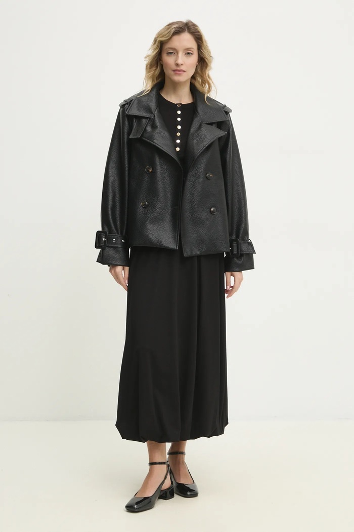 Answear.LAB Answear Lab longsleeve 16363.tos negru WW25