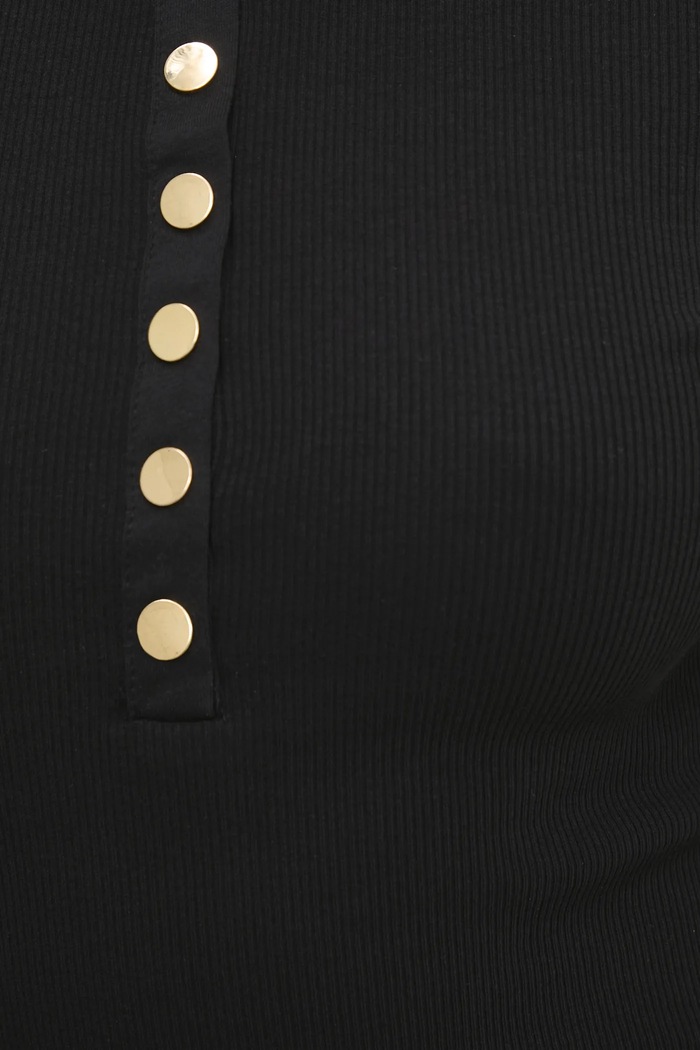 Answear Lab longsleeve Answear.LAB negru 16363.tos