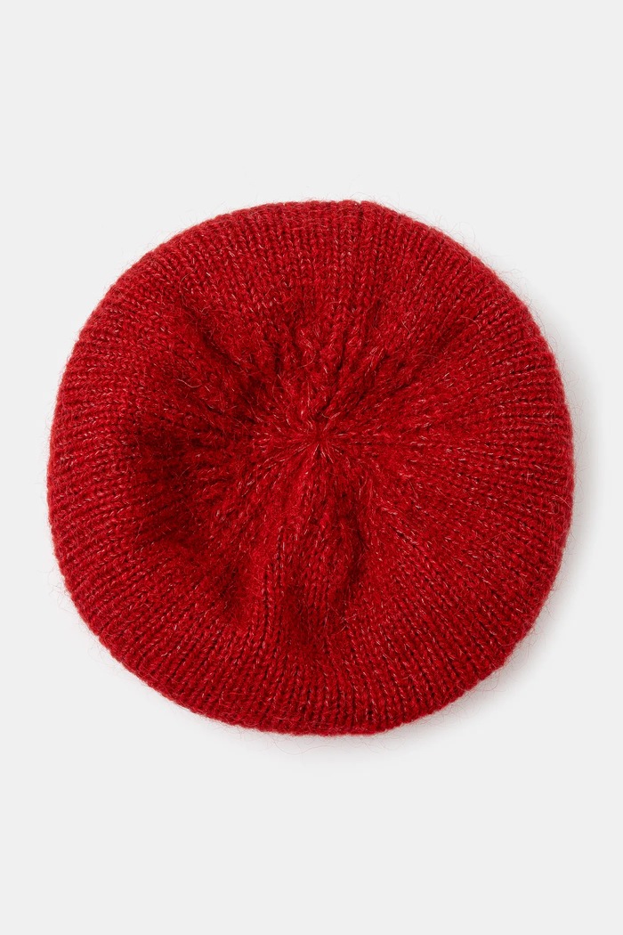 Vlnená baretka Answear.LAB 1169.CMS červená WW25