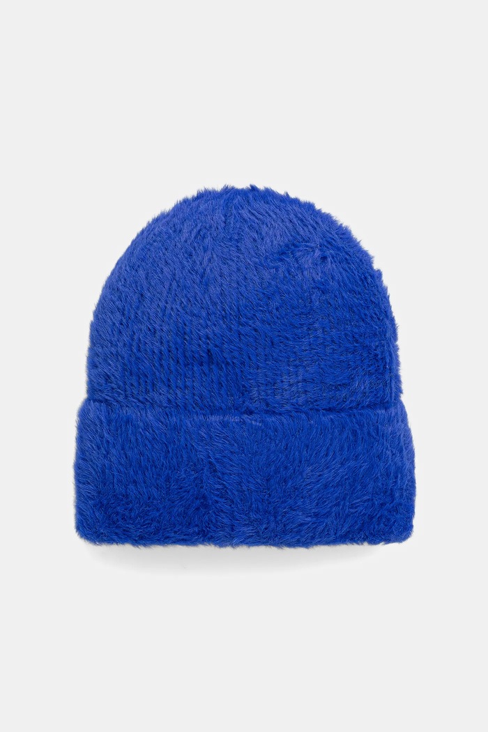 Čiapka Answear.LAB hrubá modrá jy37.ims