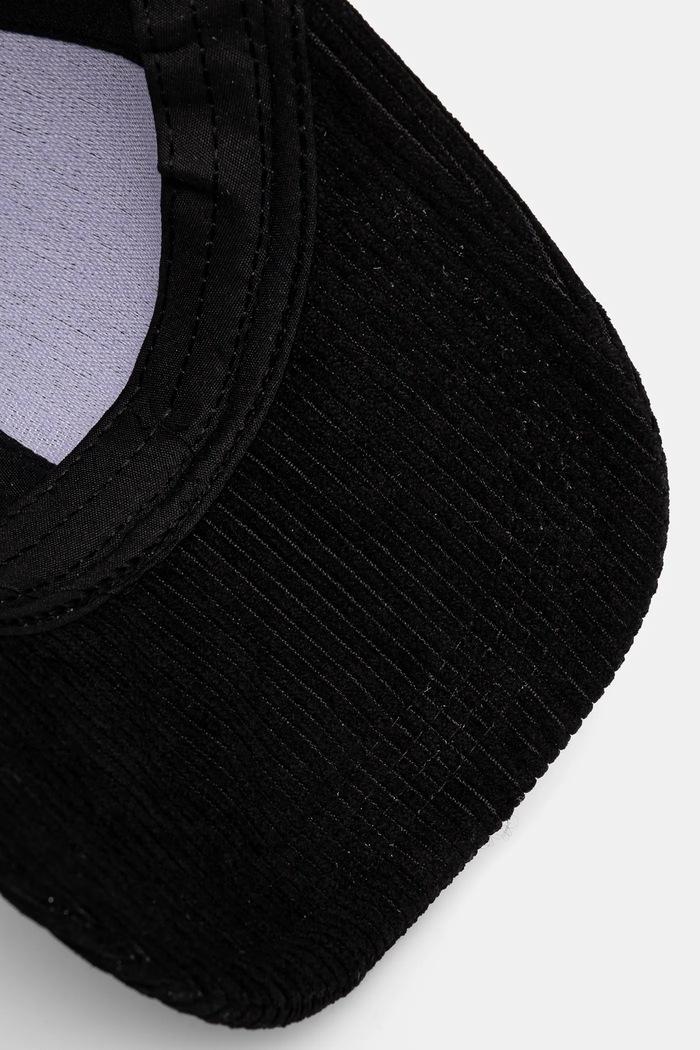 Answear Lab șapcă de baseball din catifea Answear.LAB h29125.FLK negru