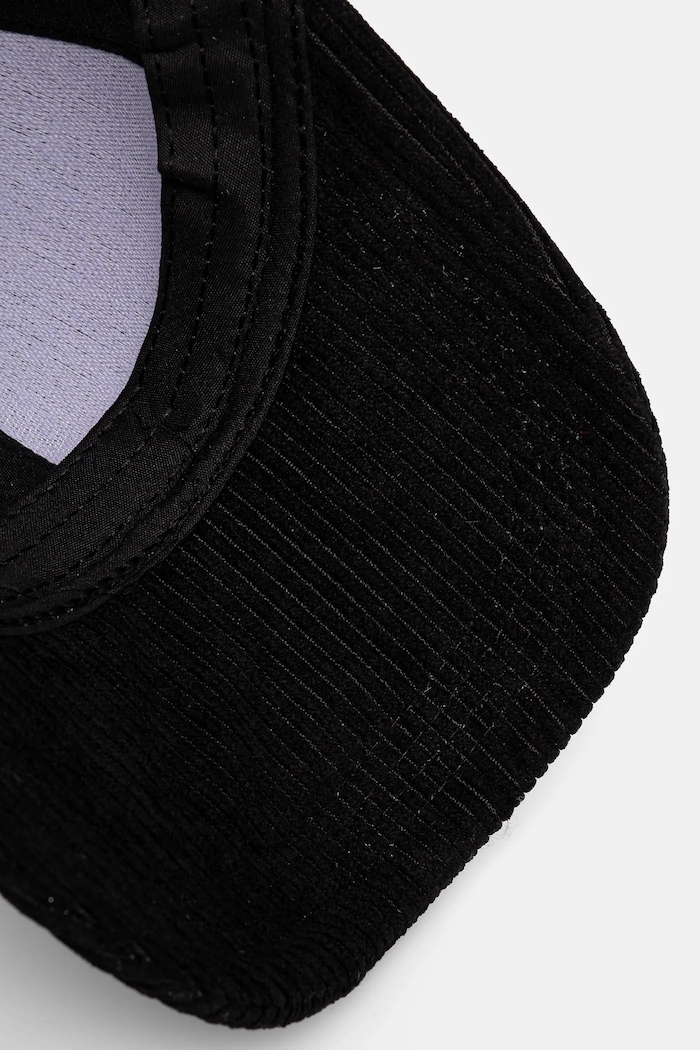 Answear Lab șapcă de baseball din catifea Answear.LAB h29125.FLK negru