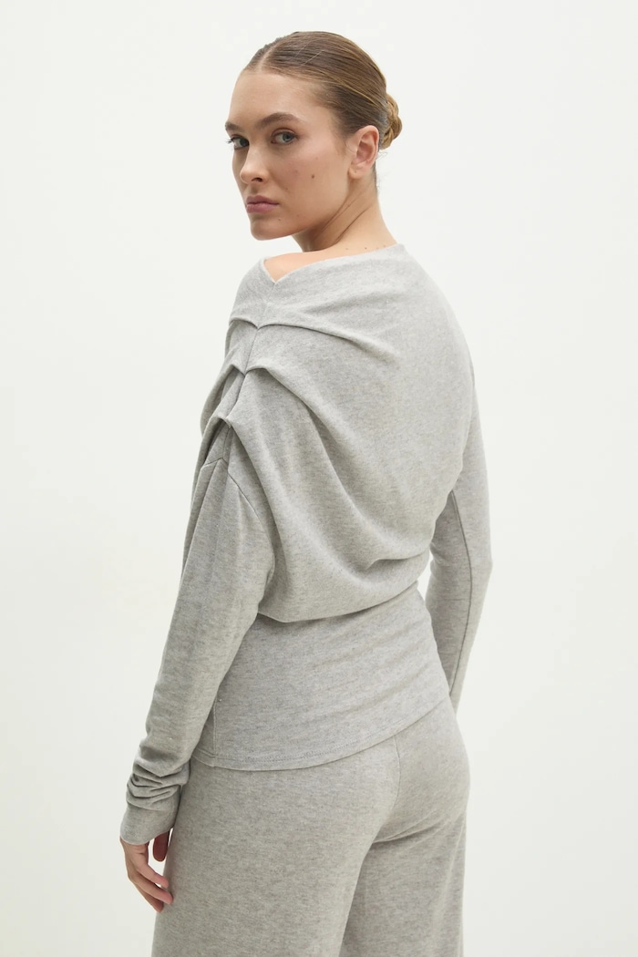 Answear.LAB sweter i spodnie szary 92727.92729.ios