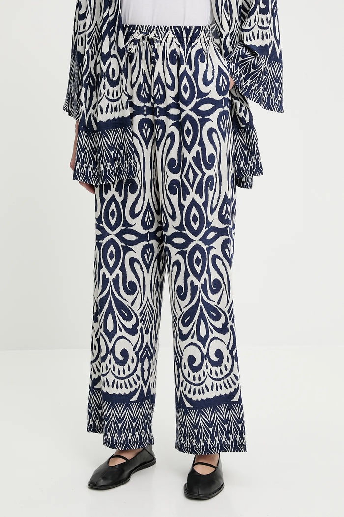 Îmbrăcăminte Answear Lab sacou și pantaloni QED3555.ums bleumarin