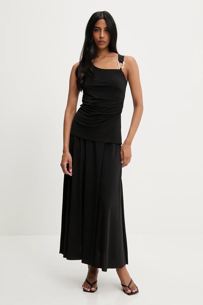 Bluza i suknja Answear.LAB pletivo crna sng.135.tos