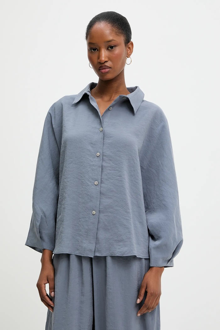 Answear.LAB Answear Lab cămașă și pantaloni 50957.tos albastru WW25