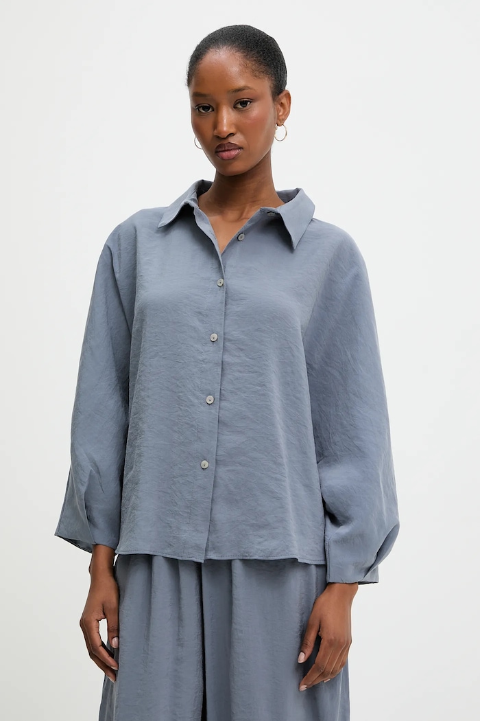 Answear.LAB Answear Lab cămașă și pantaloni 50957.tos albastru WW25