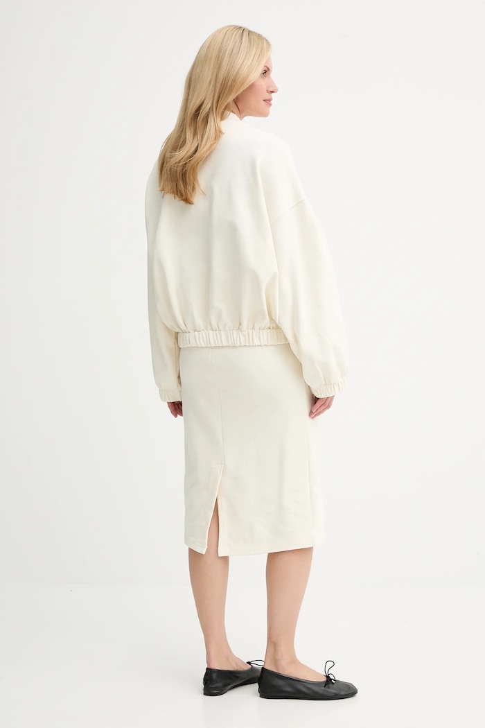 Answear Lab set bluză și fustă bej 4985.4986.iak