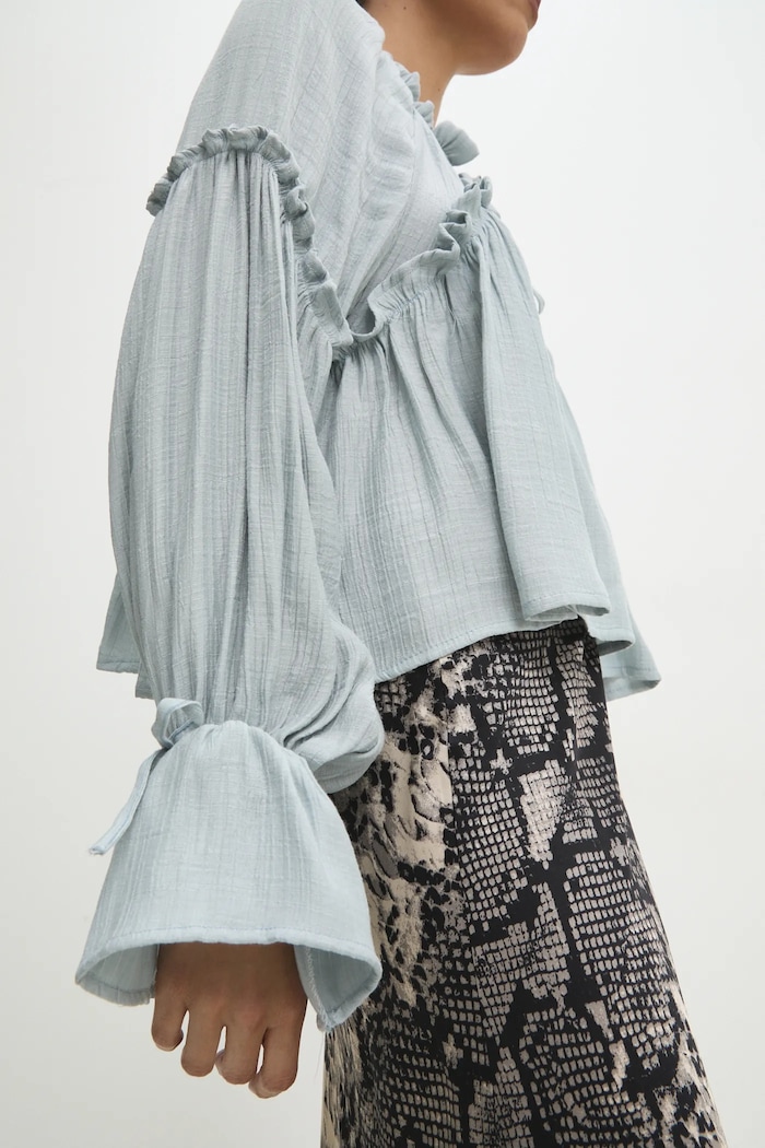 Answear Lab bluza albastru 2521000.TWK