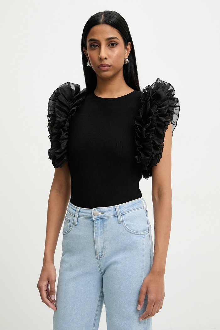Answear Lab bluza uni negru 19920.HWK