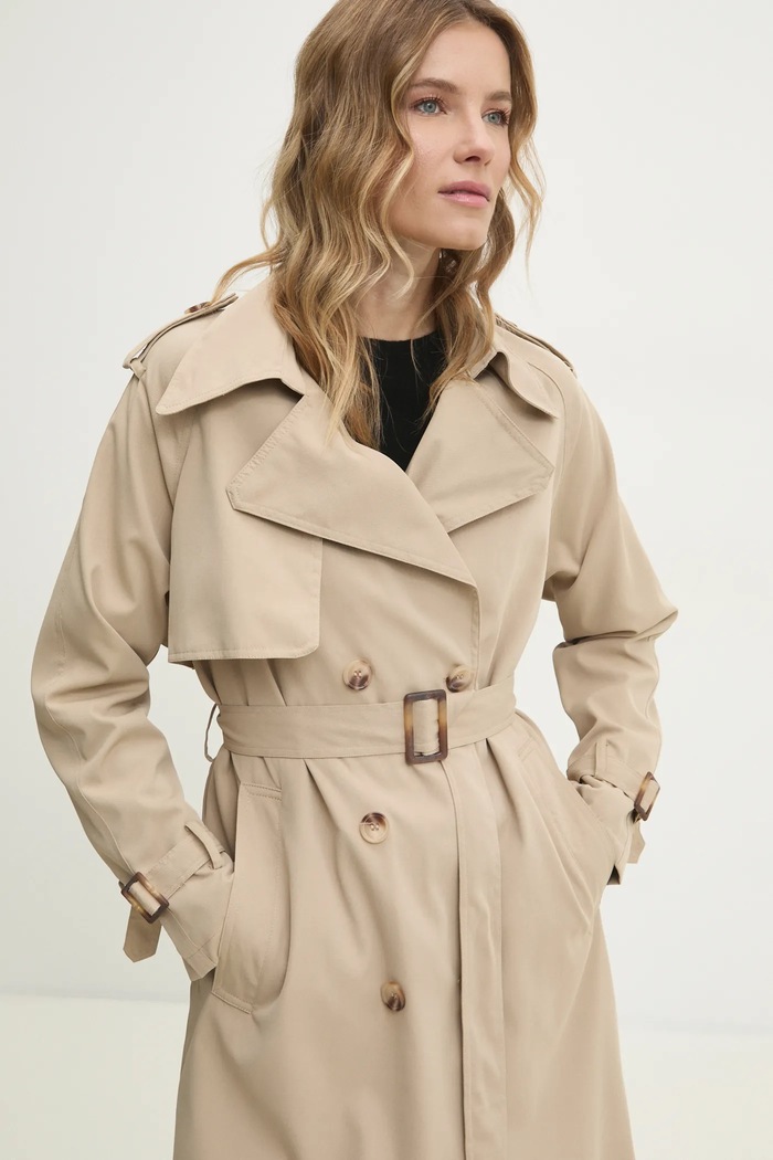 Trench kabát Answear.LAB hnědá CA9939.HKK