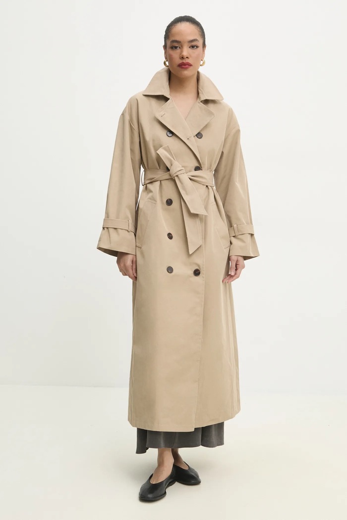 Шлифер Answear.LAB b9322.h.ios бежов WW25