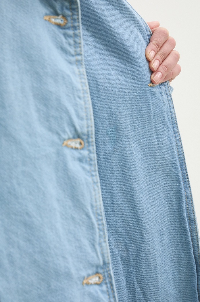 Rifľový kabát Answear.LAB LJK.BRIELLADENIM.ums