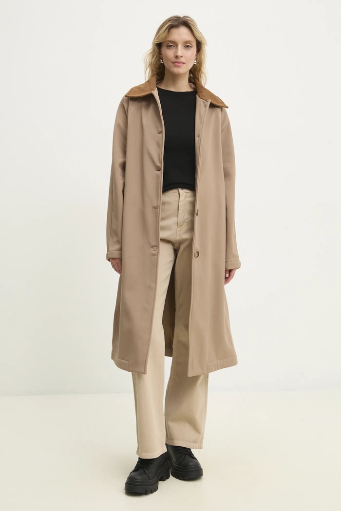 Палто Answear.LAB LD2210.hlk кафяв WW25
