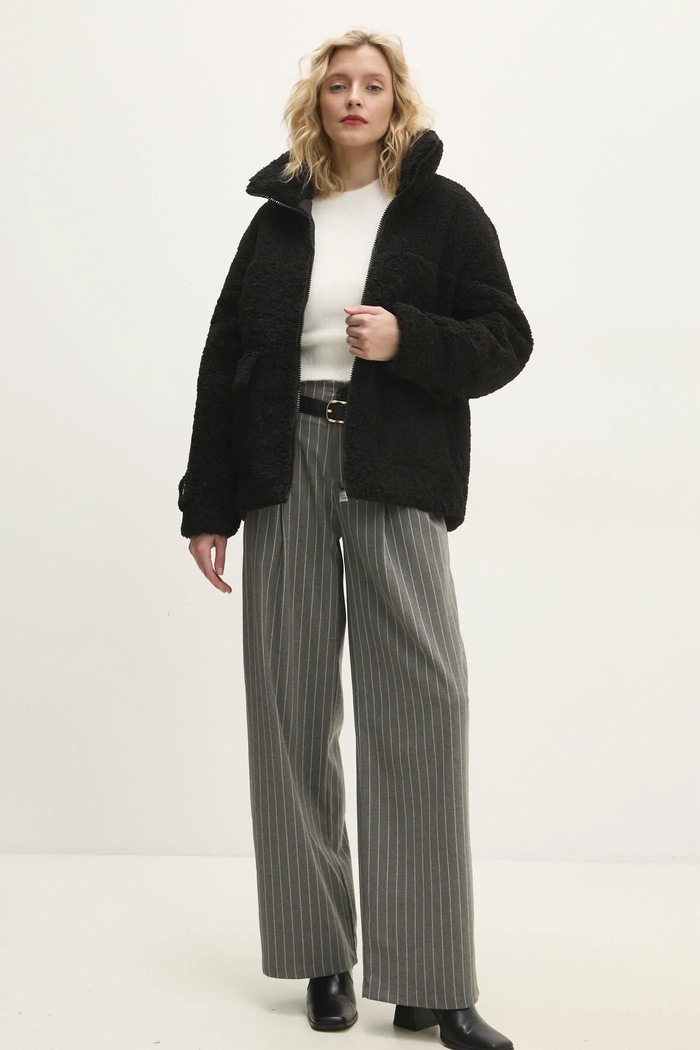 Bunda Answear.LAB fc7602.fms černá WW25