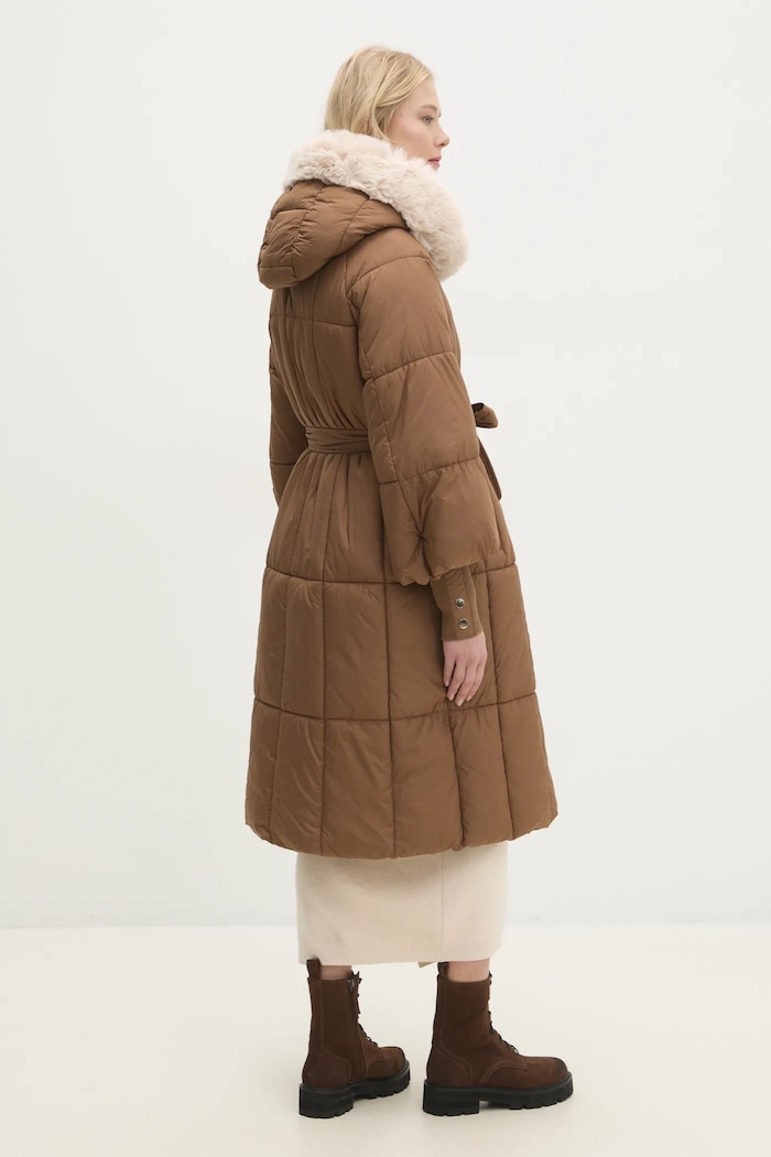 Bunda Answear.LAB hnědá TR8686.hos
