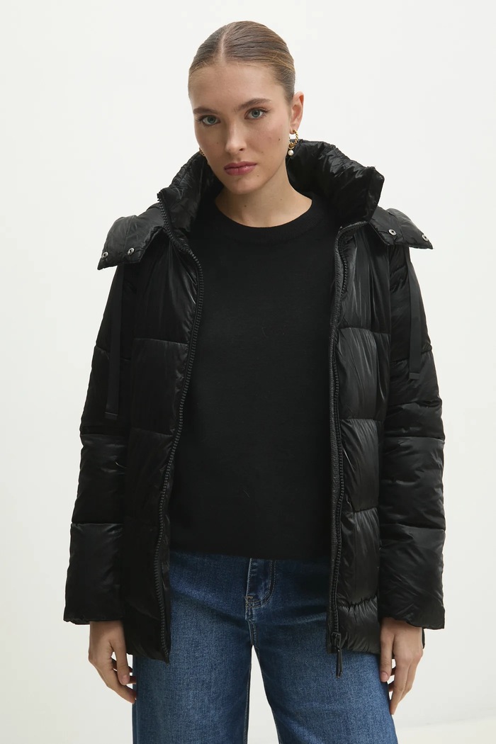 Bunda Answear.LAB černá 2583.HWK