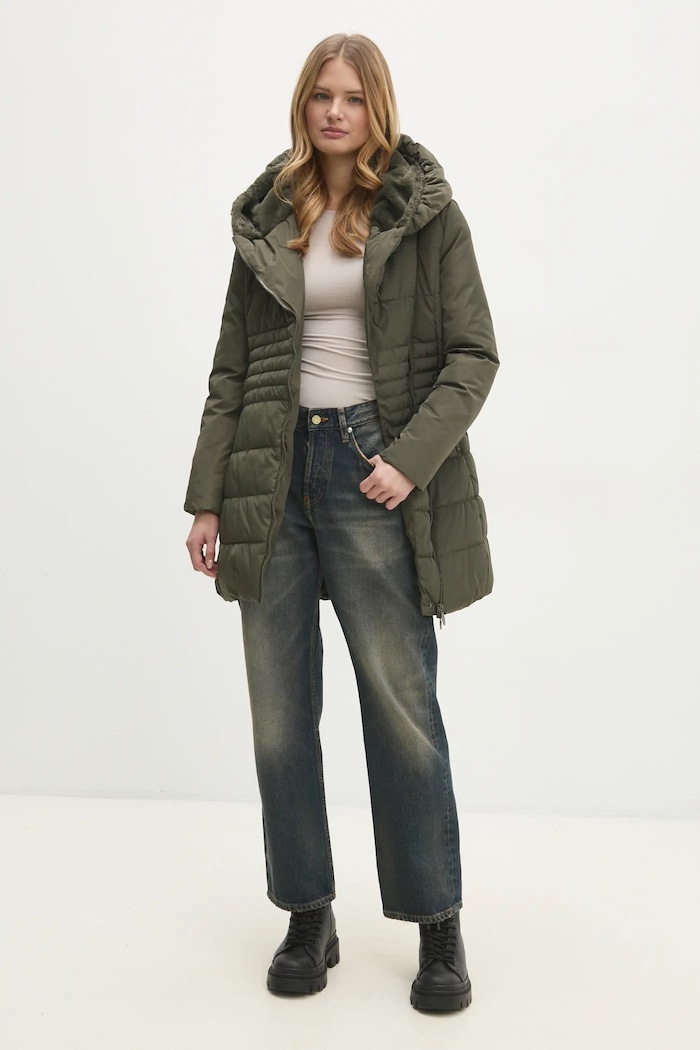 Bunda Answear.LAB 19042.ims zelená WW25