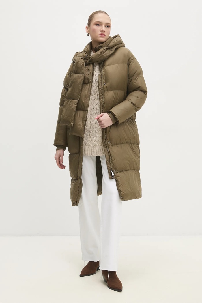 Jakna Answear.LAB AD6113.fos zelena WW25