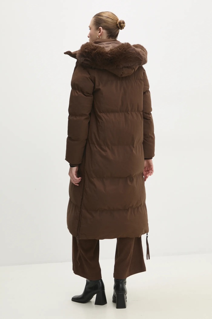 Bunda Answear.LAB hnědá FC7535.fos