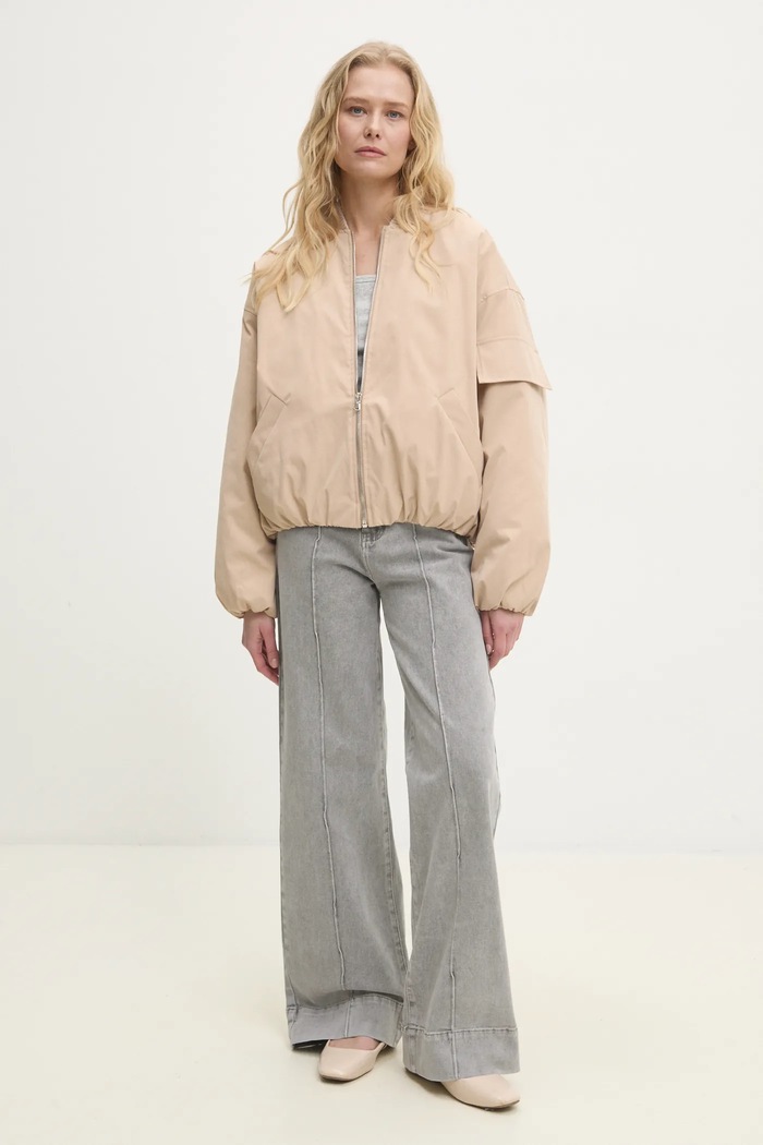 Bunda Answear.LAB L9000.hlk béžová WW25
