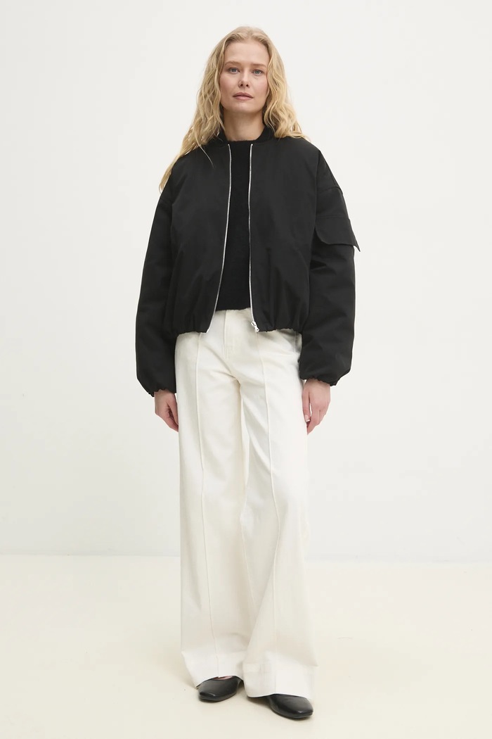 Answear.LAB kurtka bomber L9000.hlk czarny WW25