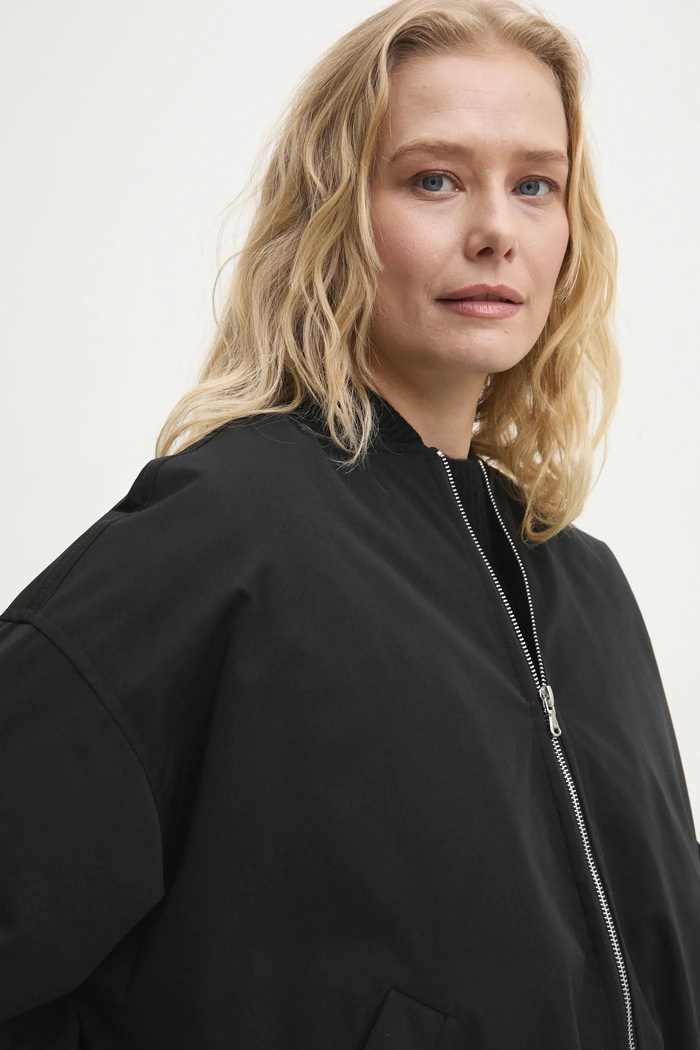 Answear.LAB kurtka bomber czarny L9000.hlk