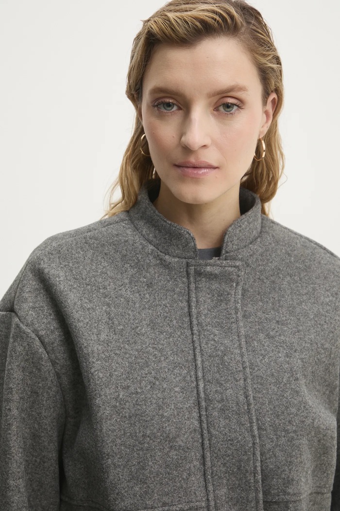 Bunda Answear.LAB sivá OX9093.FKK