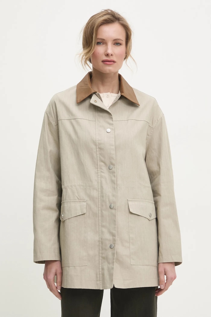Answear Lab geaca cu captuseala bej 3521.flk