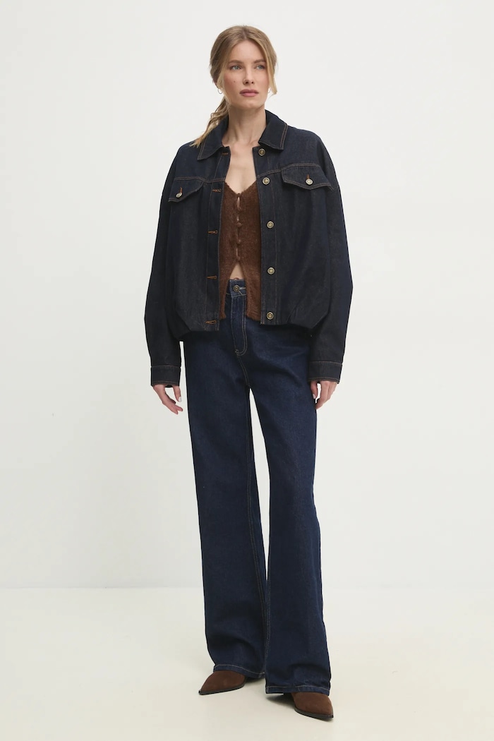 Answear Lab geaca jeans 3532.flk bleumarin WW25