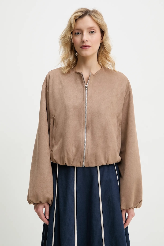 Jakna Answear.LAB sng.120.tos smeđa WW25