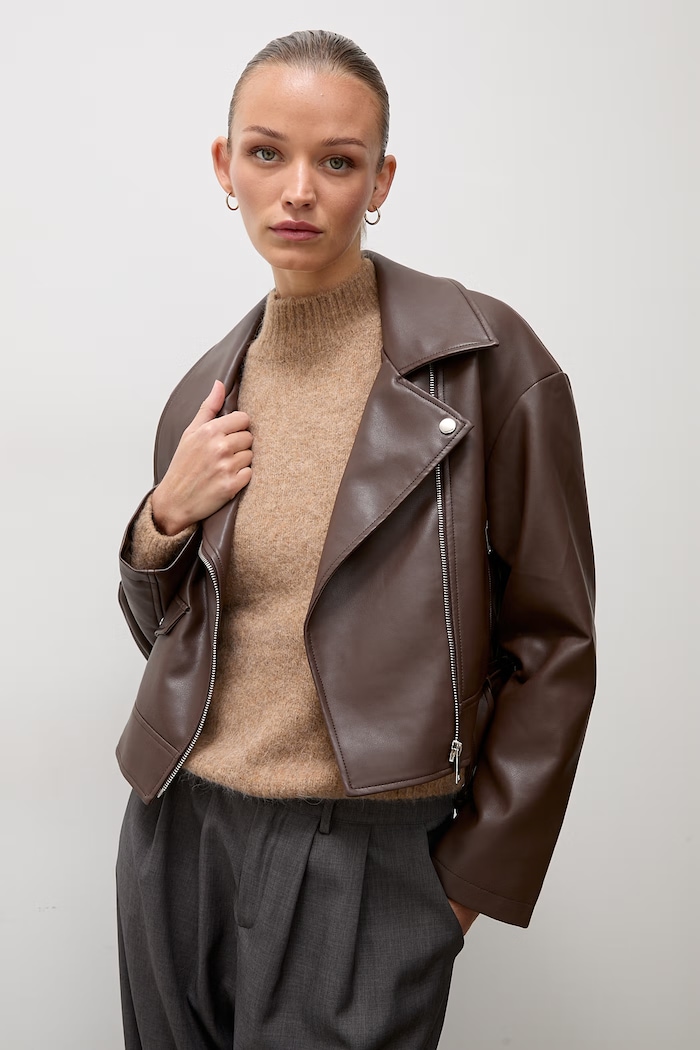 Куртка Answear.LAB коричневий 3555.fos