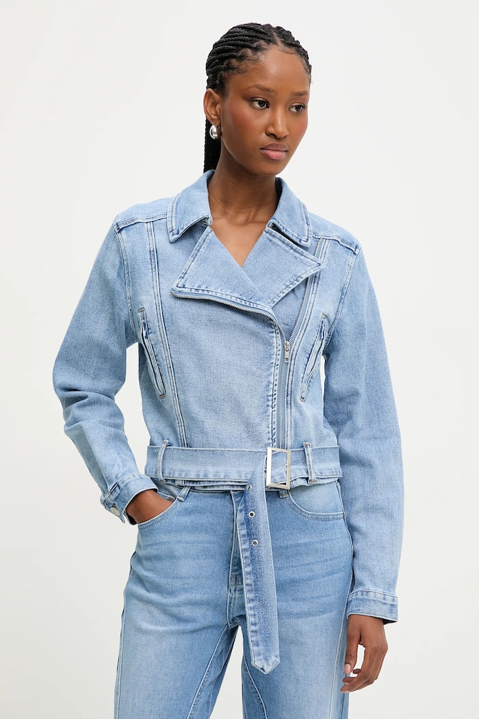 Answear.LAB Answear Lab geaca jeans albastru RD2507.fos