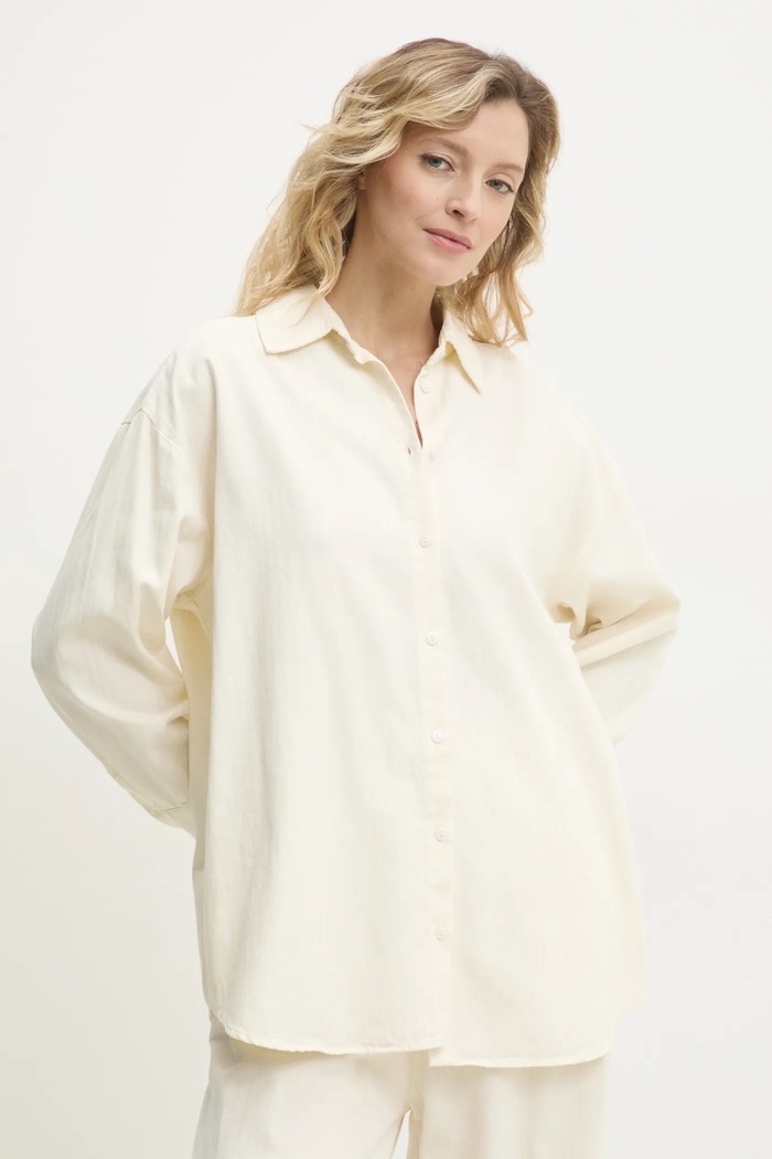 Îmbrăcăminte Answear Lab set din bumbac 244139.TWK bej