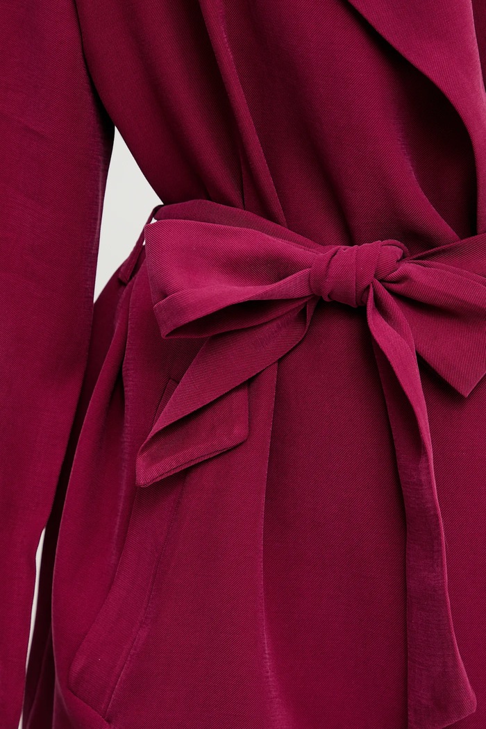 Answear Lab sacou 93082.ilk burgundia