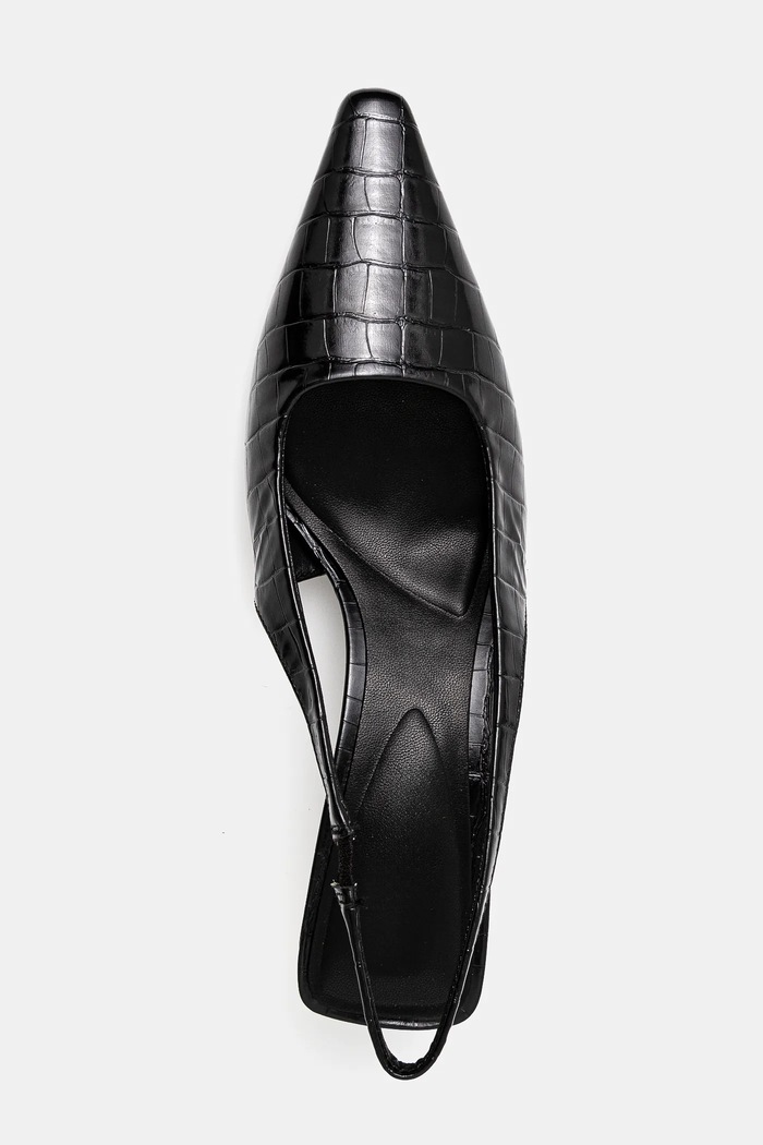 Answear Lab pantofi cu toc negru SM285F.hos