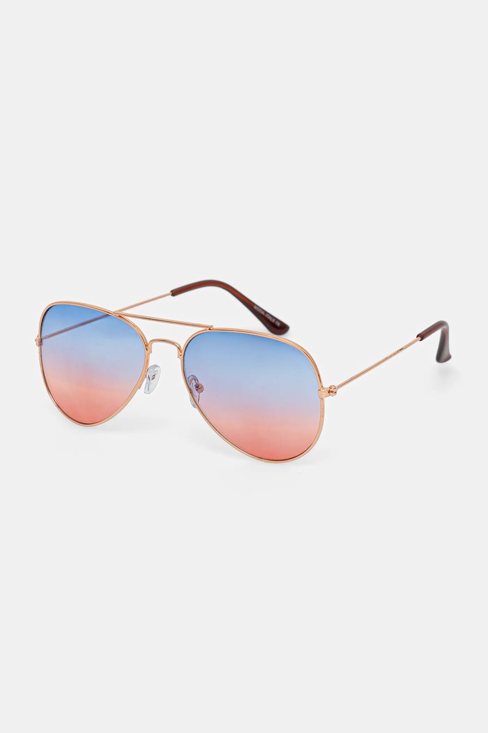 Answear.LAB okulary przeciwsłoneczne gradientowa niebieski 8301.C55.hjk