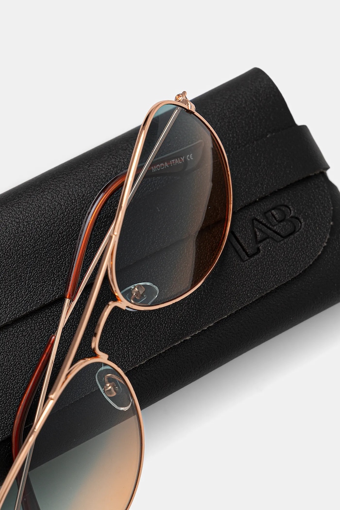 Akcesoria Answear.LAB okulary przeciwsłoneczne 8301.C54.hjk zielony