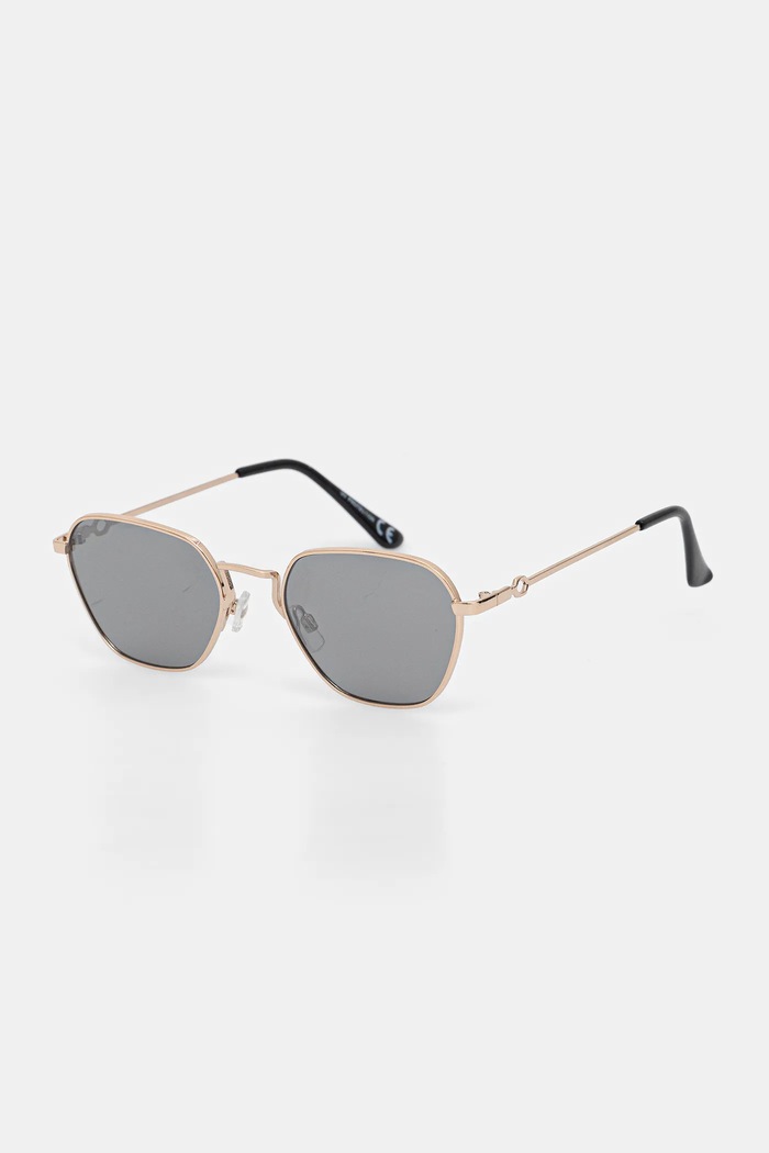 Answear.LAB okulary przeciwsłoneczne jednolita srebrny 015405.flk